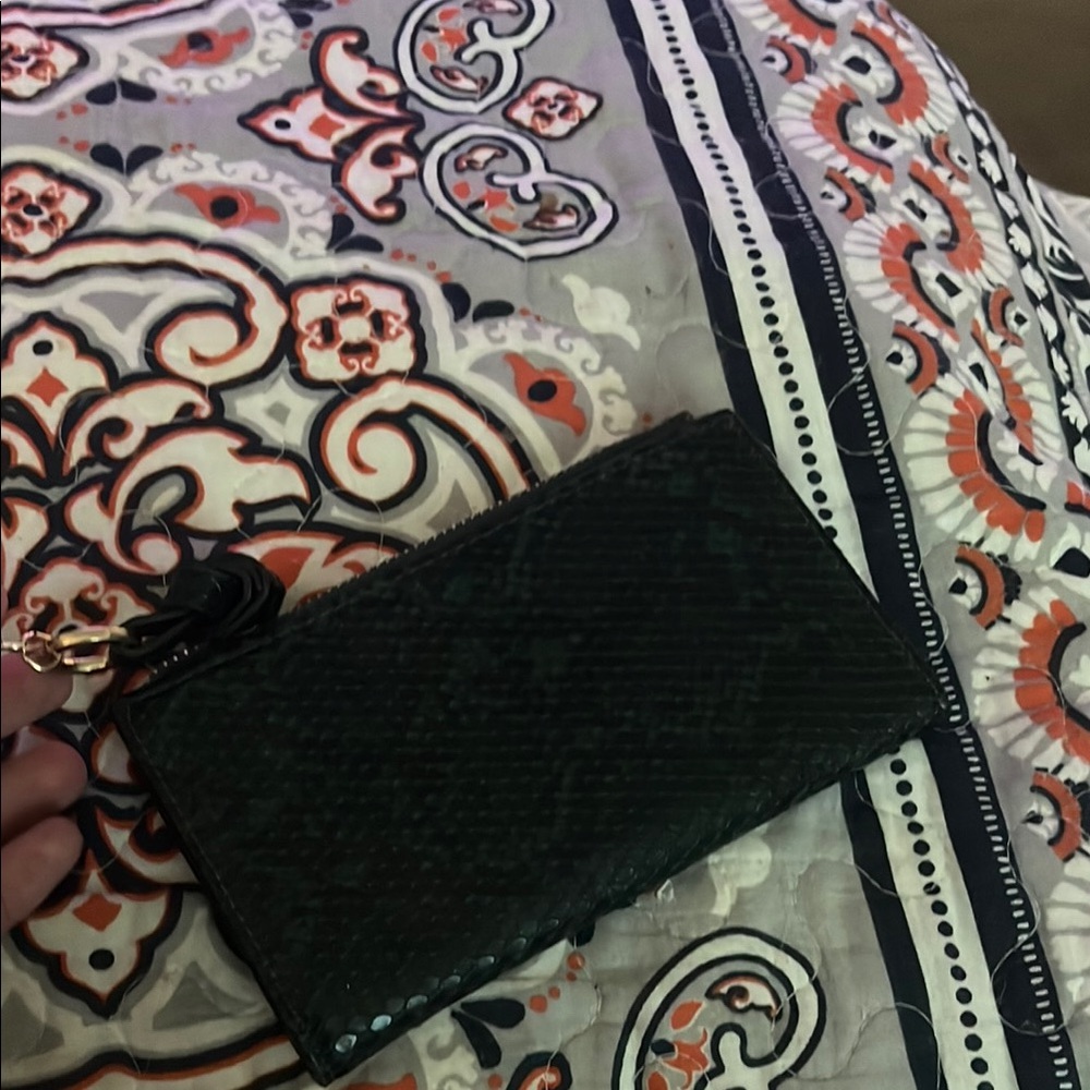 Elegant Green Clutch